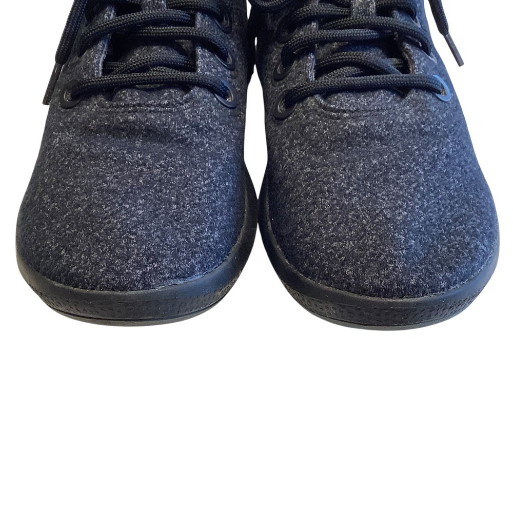 Allbirds Runner Up Mizzle Sneakers Women Sz 8 Black High Top Wool Travel EUC - Picture 5 of 9